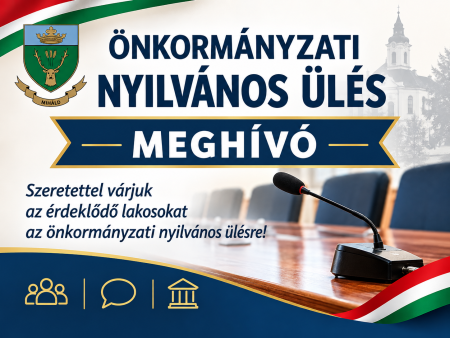Meghívó Nyilvános ülésre 2026.09.11 napon